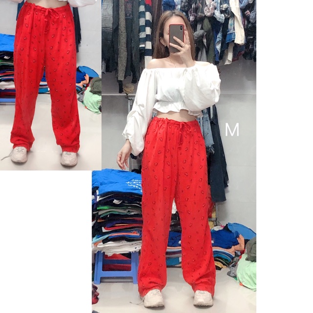 Quần flannel pants