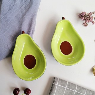 chén sứ trái bơ cho hamster/sóc/nhím/dumbo/rat/fat tail/thỏ/bọ