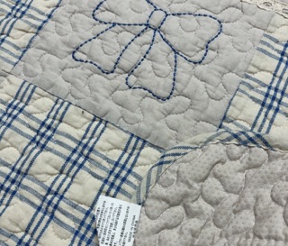 Thảm chân quilt vải cotton
