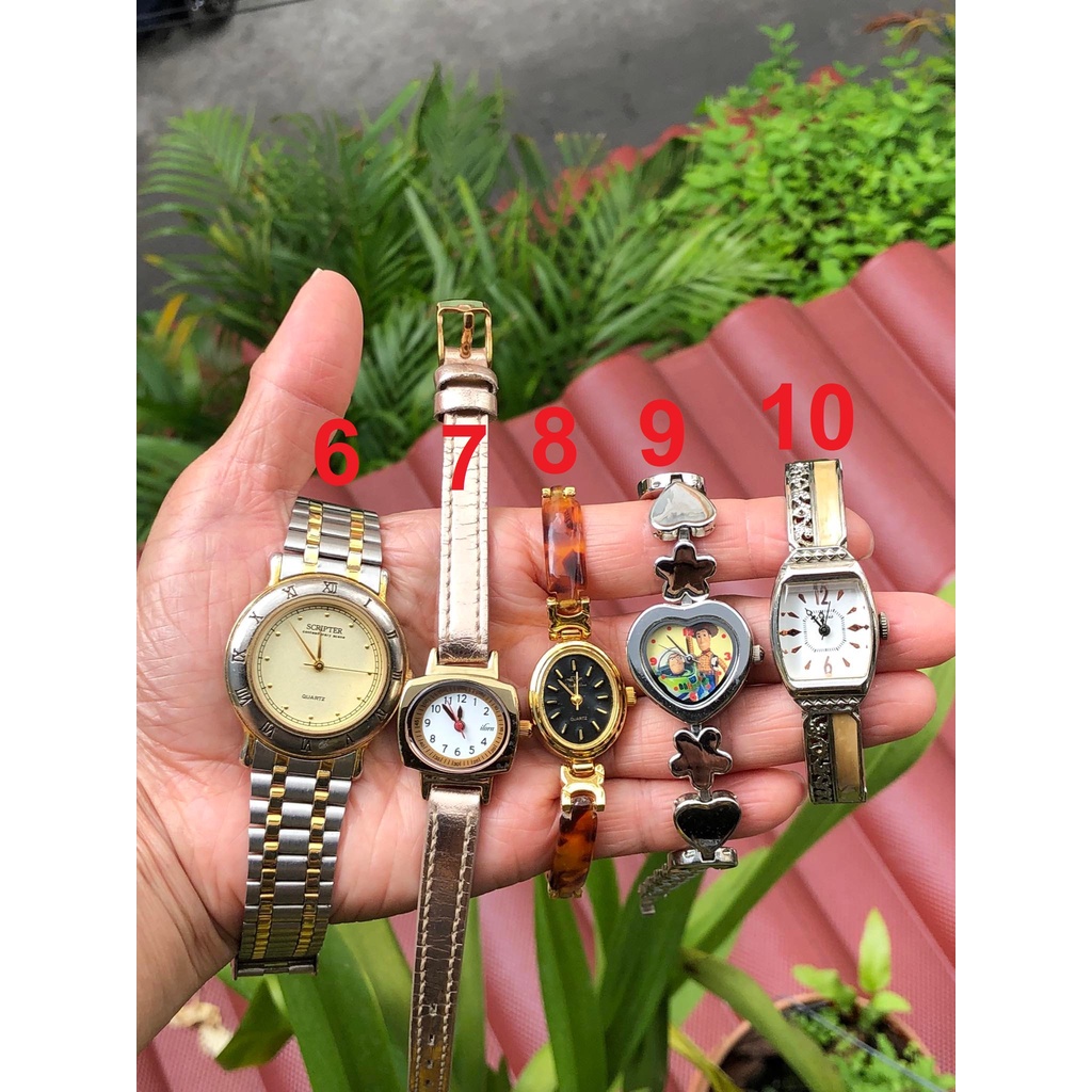 Đồng hồ nữ hiệu Disney, hàng đã qua sử dụng, sale đồng giá 100k