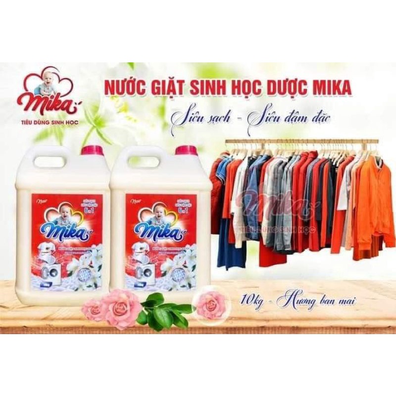 Nước giặt sinh học dược mika