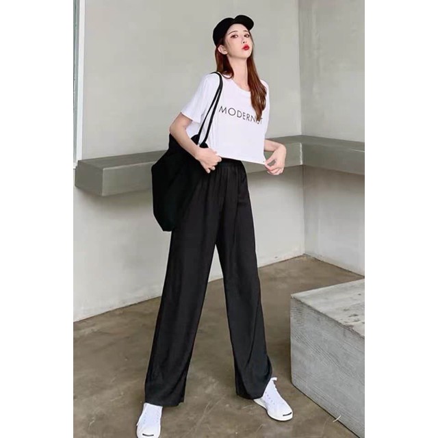 [HOT] Sét áo croptop MODER + quần xuông HĐ12 TTPM