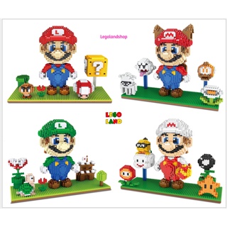 Bộ lắp ráp Lego 3D Super Mario size lớn 25cm