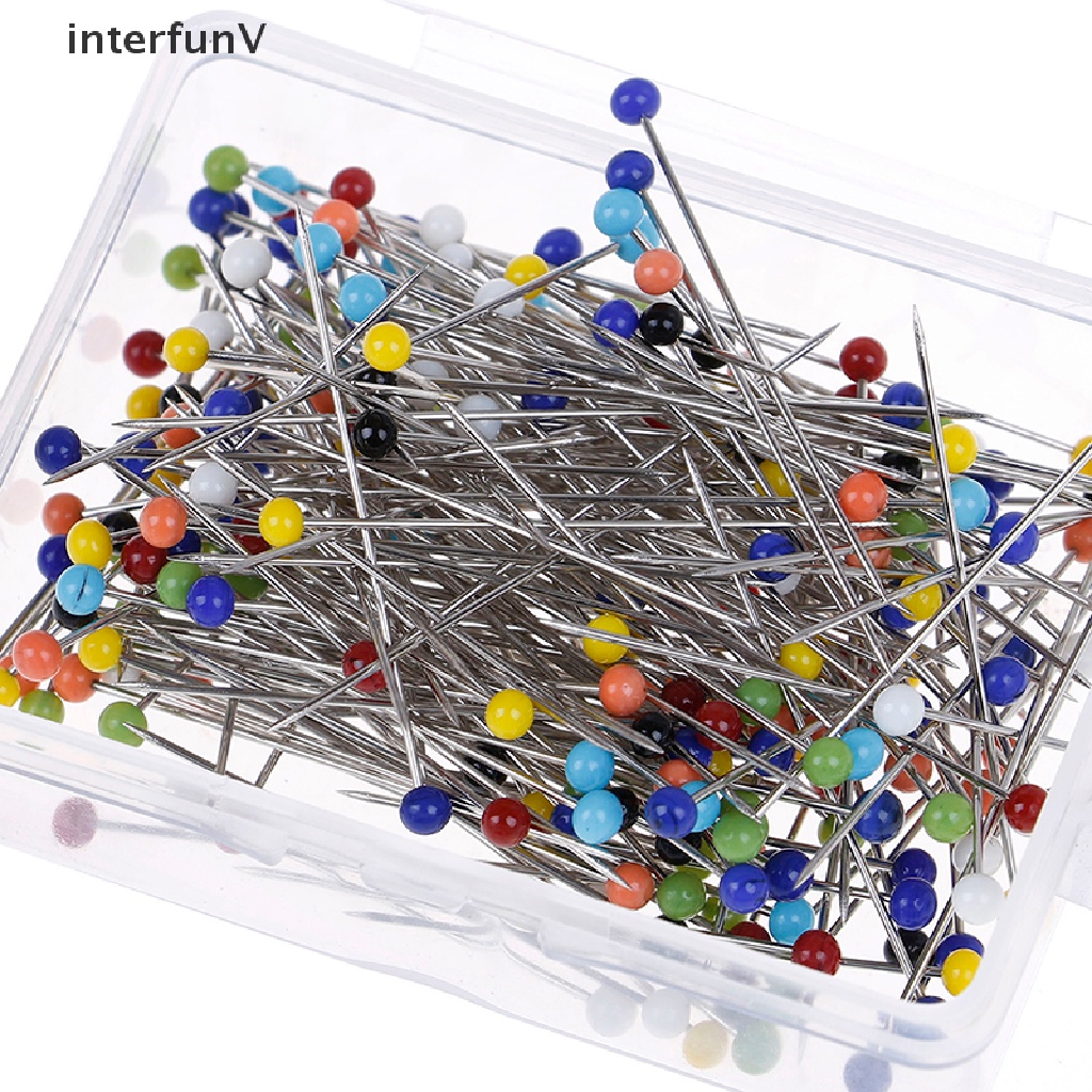 Set 250 Kim Băng Đầu Ngọc Trai Dùng Trong May Vá