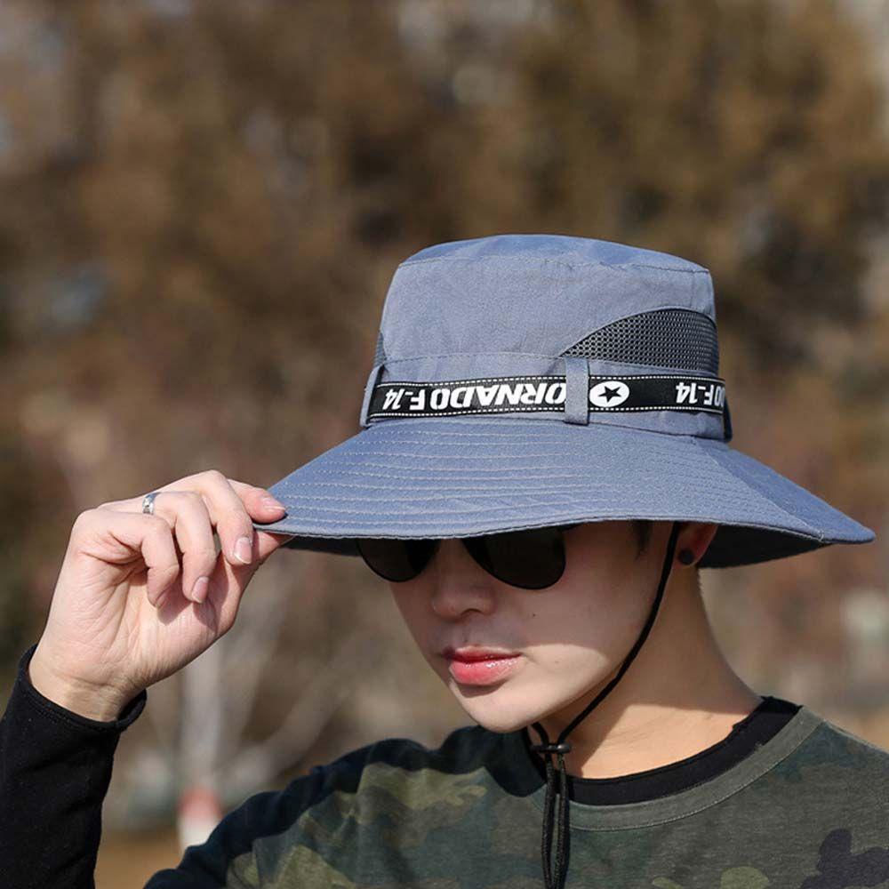 Mũ Tai Bèo Chống Tia UV Có Thể Điều Chỉnh Kích Cỡ Cho Nam Giới