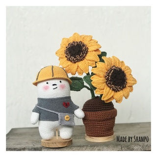 Gấu We Bare Bears móc len handmade
