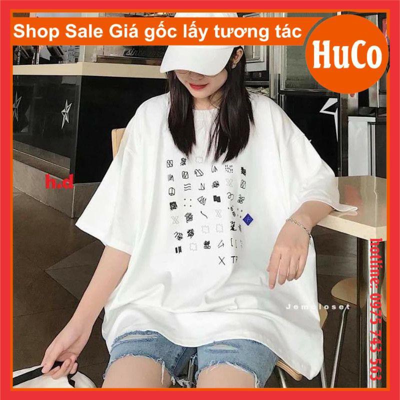 sét đồ bộ nữ, áo thun ngắn tay biểu tượng chất cotton mềm + quần bò lửng ống rộng rách gấu xanh form chuẩn ảnh giá rẻ