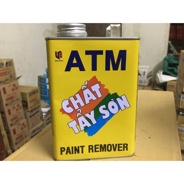 Chất tẩy sơn ATM - 875ML - Tẩy sơn trên bề mặt sắt thép, xi măng, tủ lạnh, ô tô, xe máy...