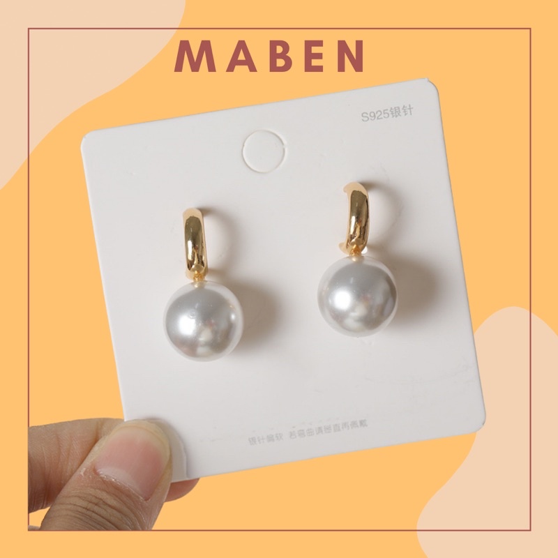 Hoa tai đính hạt cổ điển cao cấp - Maben