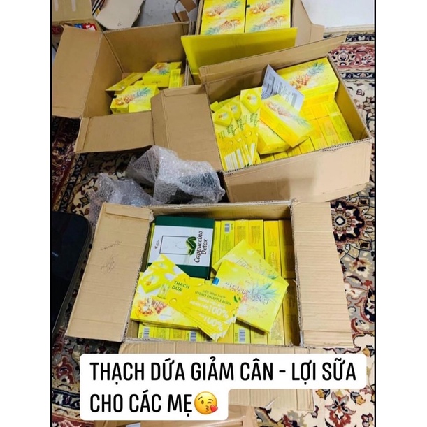 Thạch Dứa Giảm Cân Matxicorp thạch Giảm Cân cấp tốc Hiệu Quả nhanh An Toàn giữ dáng đẹp da chính hãng