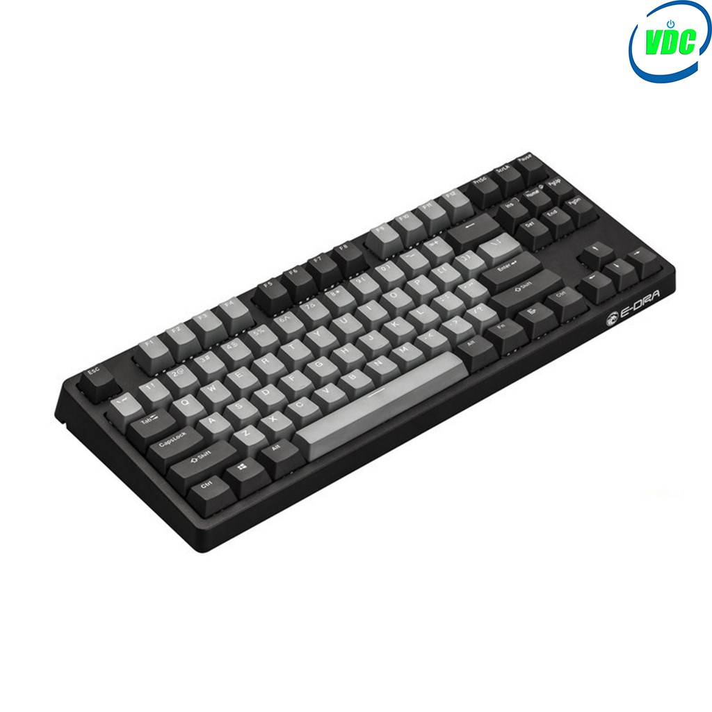 Bàn phím cơ TKL E-DRA EK387 PRO - Bàn phím cơ cao cấp hot nhất 2020 - Chính hãng - Bảo hành 24 tháng