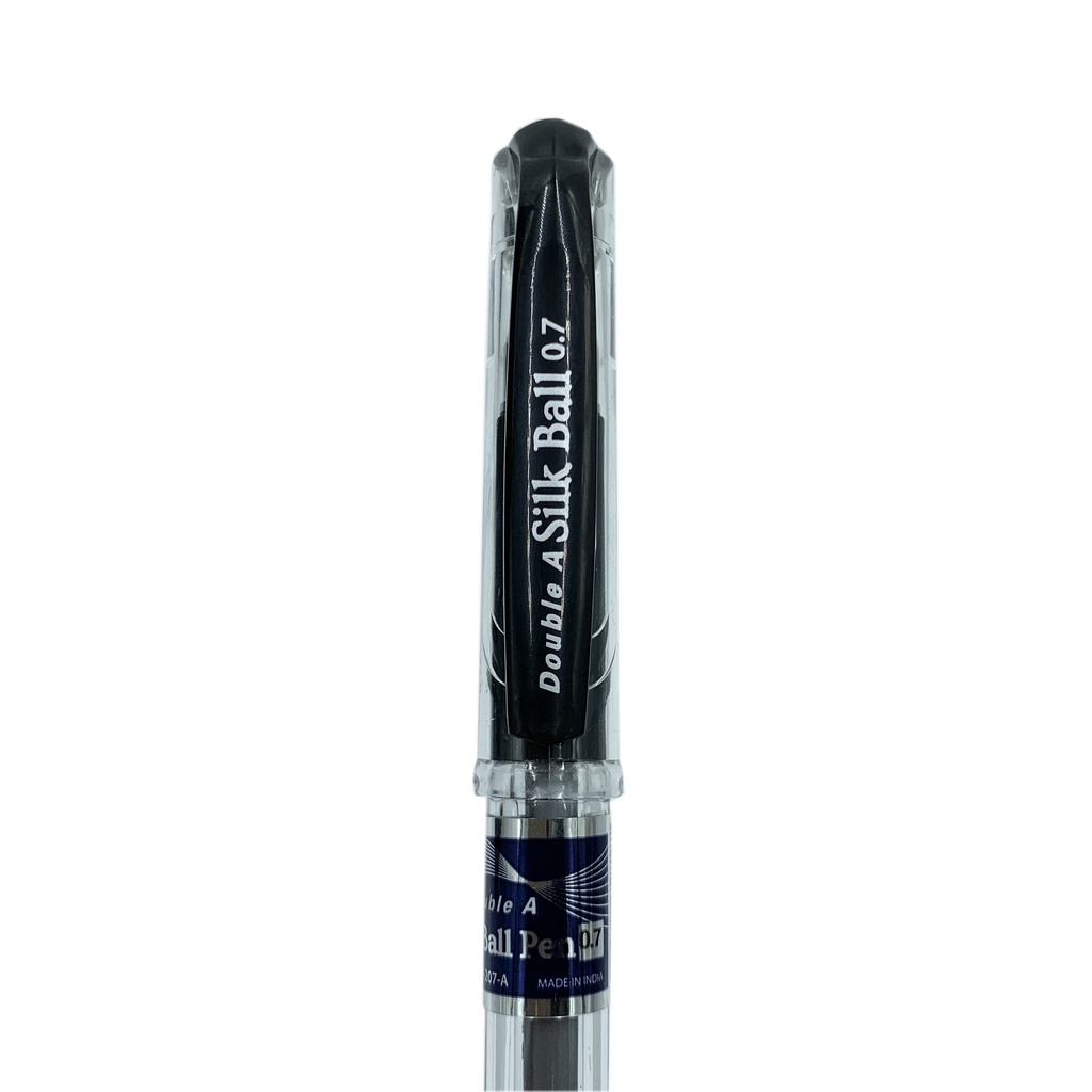 Combo 2 chiếc Bút gel 0.7mm Silk Ball DoubleA- Mực Xanh