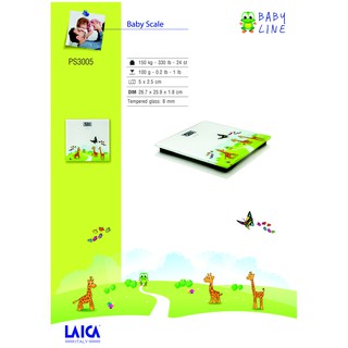 Cân Sức Khỏe Điện Tử Laica PS3005