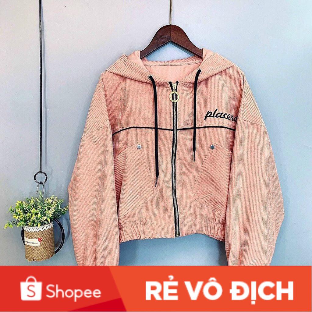[ ẢNH THẬT ]Áo Khoác Nhung  Có Nón Placere | BigBuy360 - bigbuy360.vn