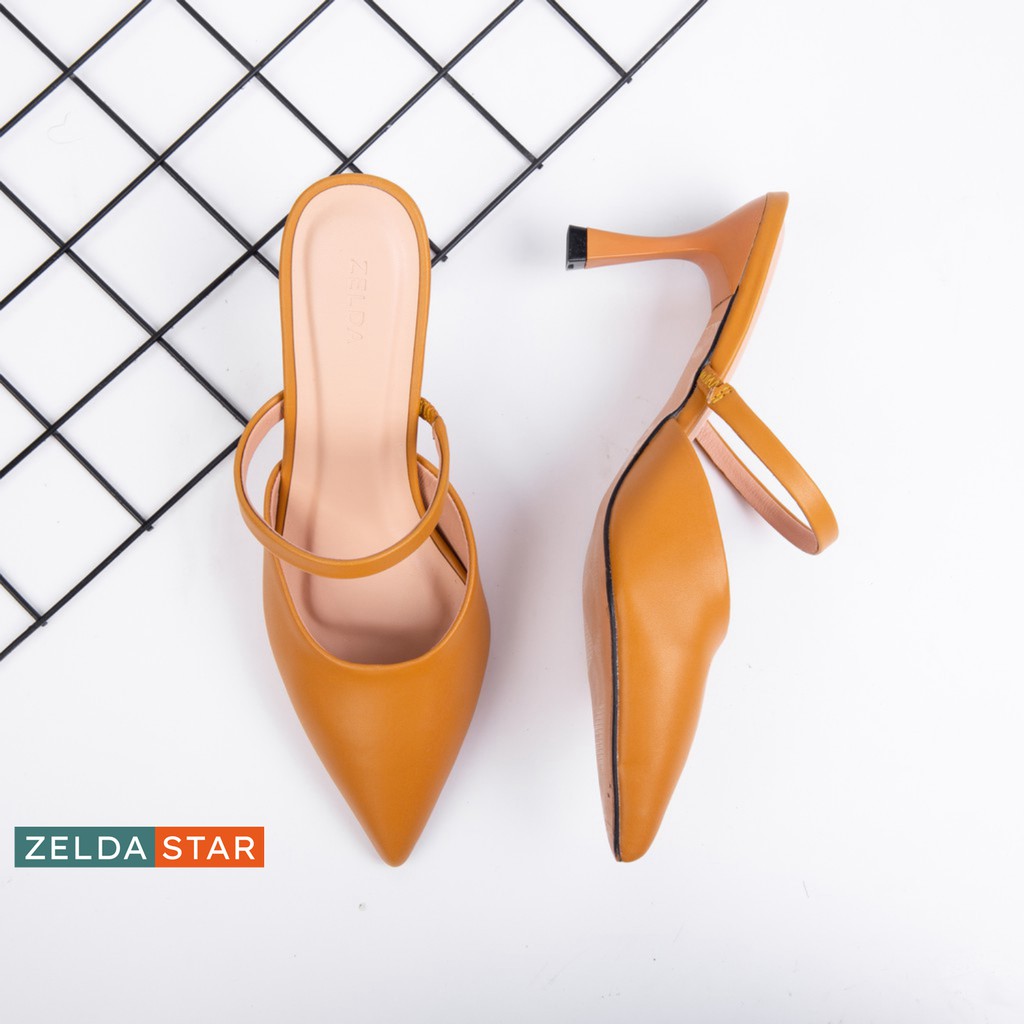 Guốc nhọn nữ Zelda Star cao gót 7cm - GN0291120