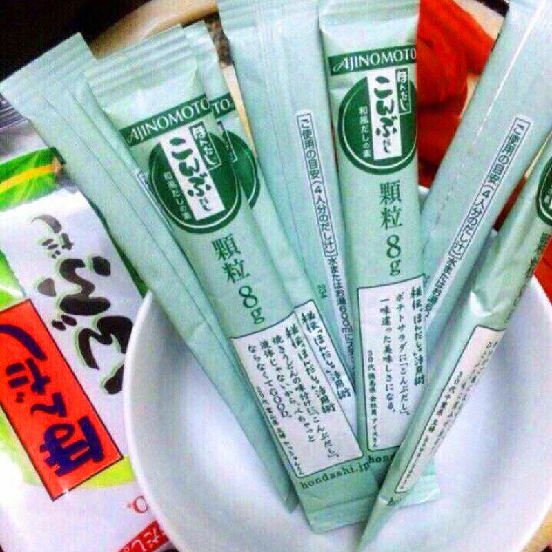Hạt Nêm Rong Biển Ajinomoto Nhật Bản thanh 8gr