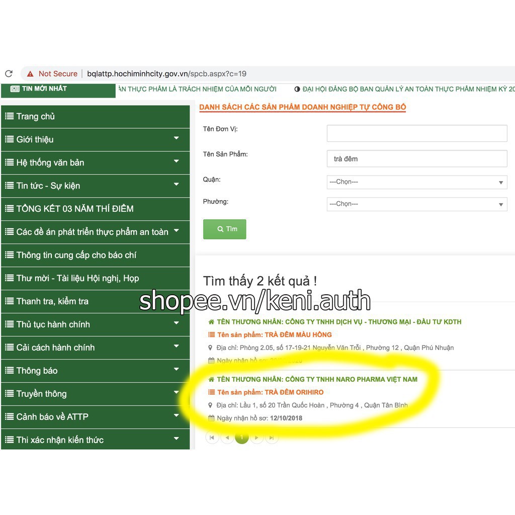 Trà giảm cân Night diet Nhật bản   Trà đêm orihiro
