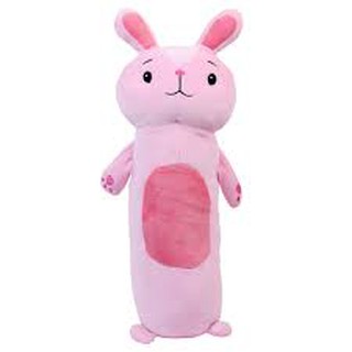 Gối ôm thỏ màu hồng