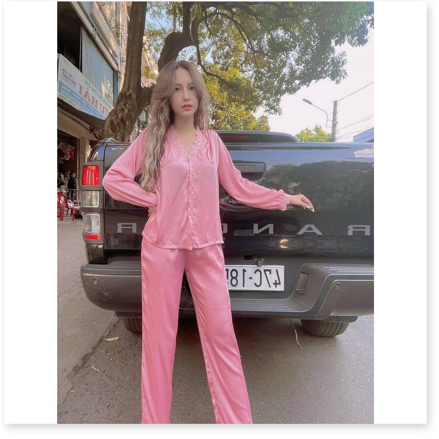 SET PIZAMA MẶC NHÀ NỮ SIÊU XINH , QUẦN DÀI ÁO DÀI SIÊU ĐẸP KHANH AN FASHION