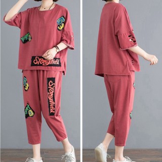 Quần áo mùa hè, Set bộ nữ cá  tính đi chơi, giá tốt nhất thị trường