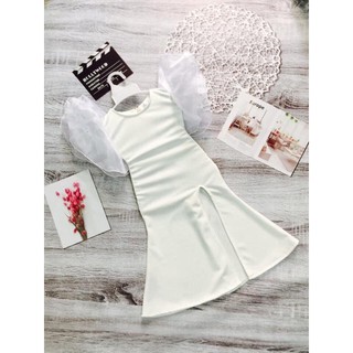 Đầm dạ hội body đuôi cá bé gái