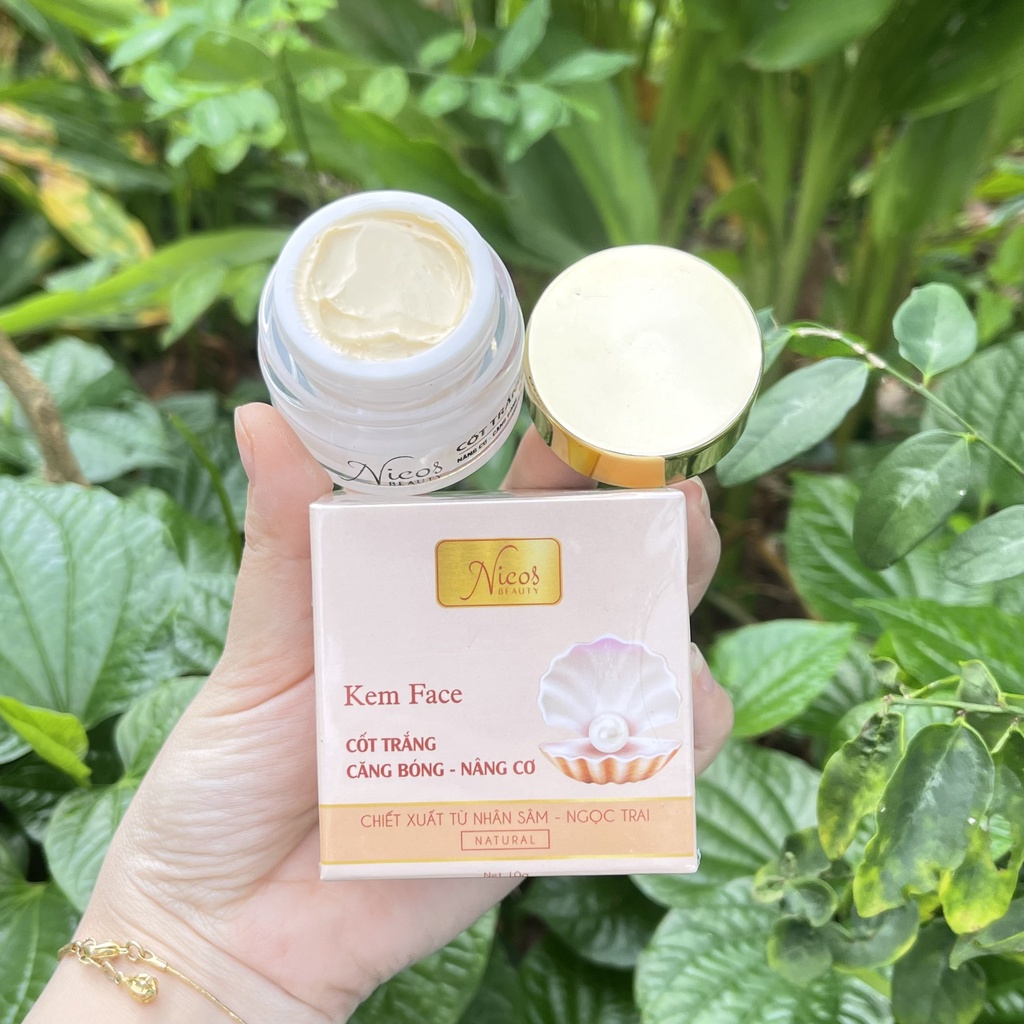 Kem Face Trắng Da Nicos