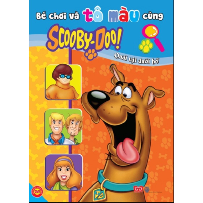 Sách - Bé Chơi Và Tô Màu Cùng Scooby-Doo (Ngẫu nhiên theo chủ đề) | WebRaoVat - webraovat.net.vn