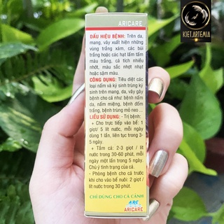 Xử lý nấm kí sinh cho cá cảnh Bensol