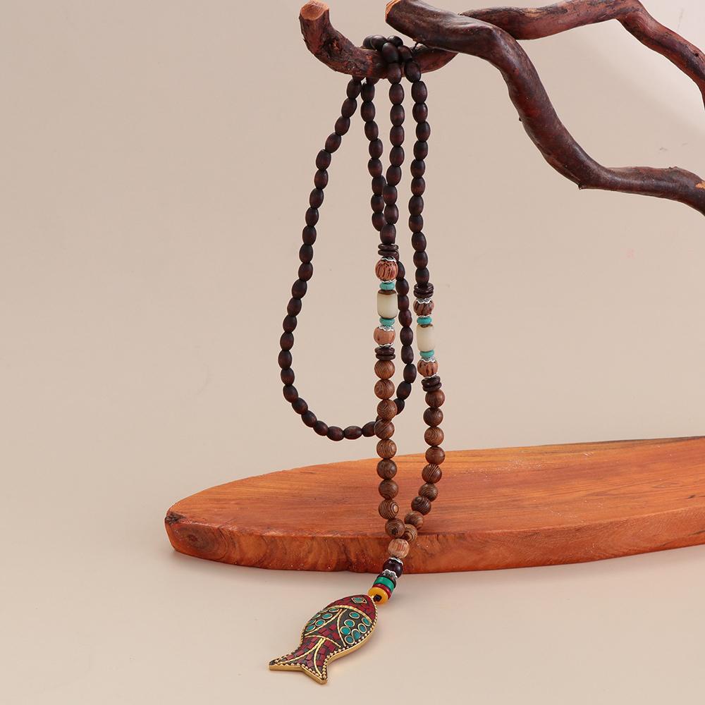 BORAG Vòng cổ Phật Giáo Handmade