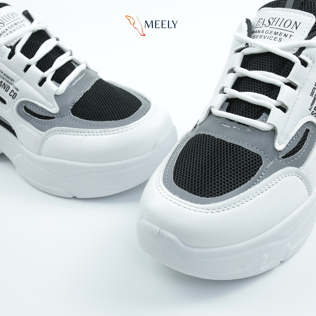 Giày Thể Thao Nữ Đế Cao MEELY Kiểu Sneaker Dáng Cao - AP210