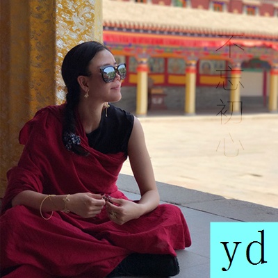 Khăn choàng vải gạc cotton Dunhuang cỡ lớn phong cách dân tộc Tây Tạng cho nữ