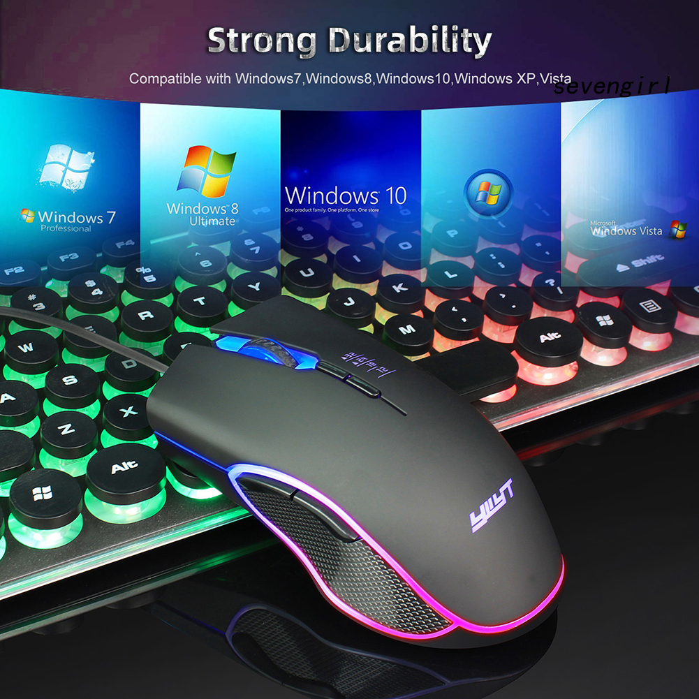 Chuột Chơi Game Có Đèn Led Nhiều Màu 3200dpi | BigBuy360 - bigbuy360.vn