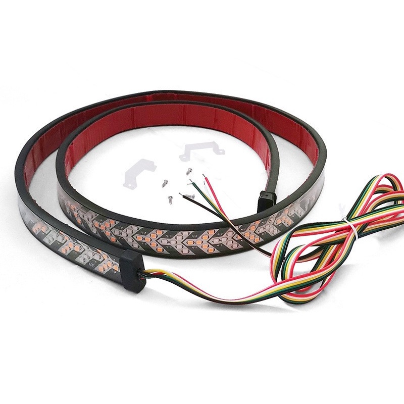 LED XƯƠNG CÁ _Điện Dùng Chung 12V, 24V _Đèn Xe Linh Hoạt Chống Thấm Nước Đèn Xi Nhan Siêu Sáng