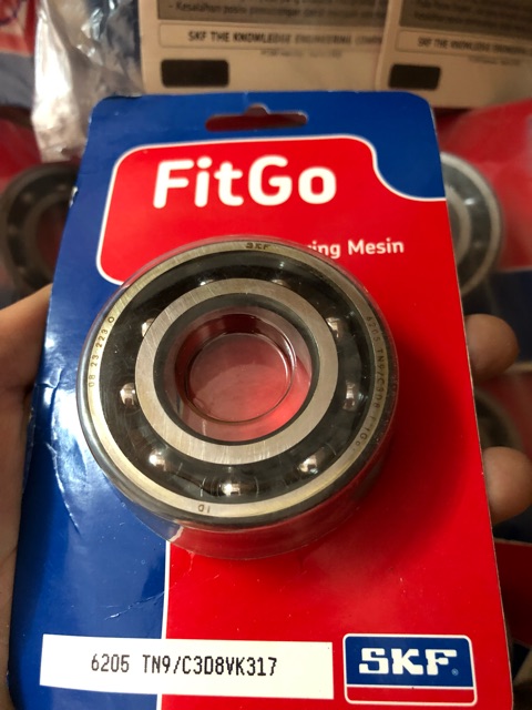 Bạc đạn Skf zin 6205 fitgo
