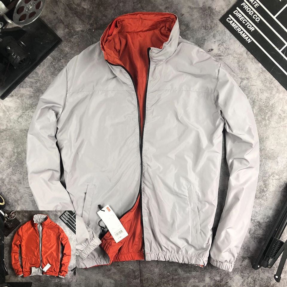 ÁO GIÓ 2 MẶT 2 LỚP - THOÁNG MÁT THÍCH HỢP CHO NAM NỮ-