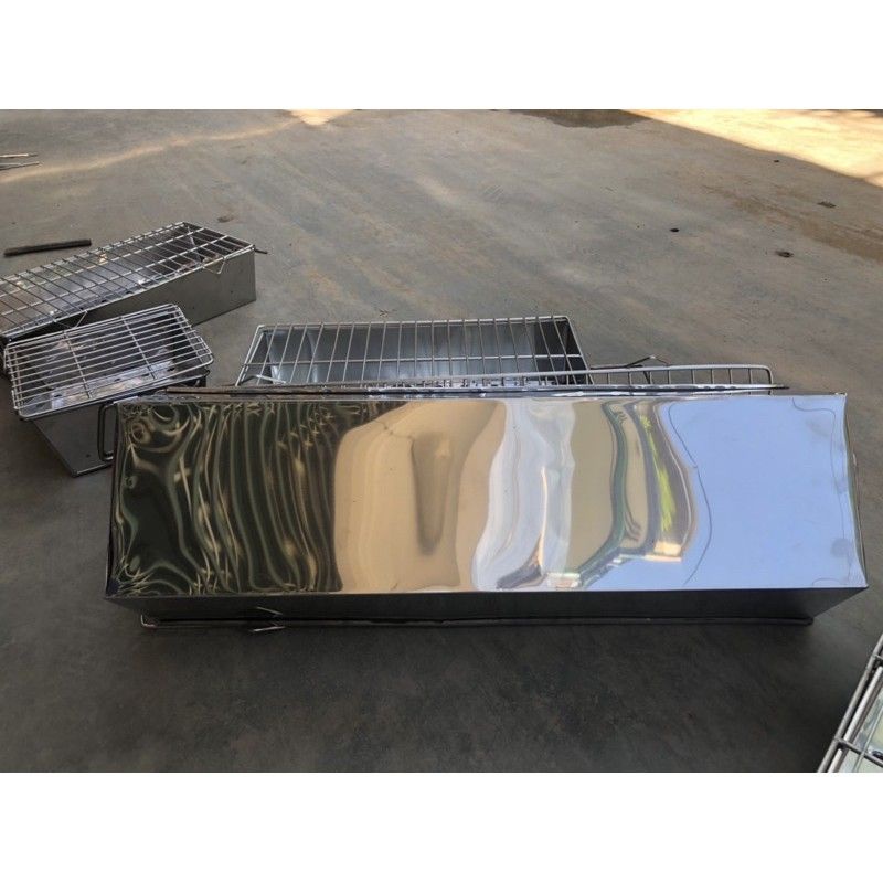 Bếp nướng inox than hoa