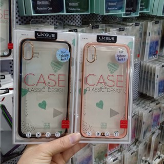 Ốp lưng dẻo Likgus viền màu iPhone 7 PLus/ 8 Plus/ XS Max sang chảnh