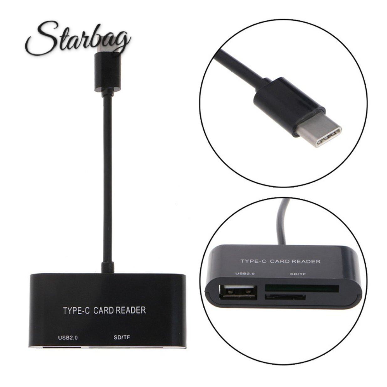 Đầu Đọc Thẻ Nhớ Usb 3.1 Type C Sang Micro Sd Tf Macbook Pc Điện Thoại | BigBuy360 - bigbuy360.vn