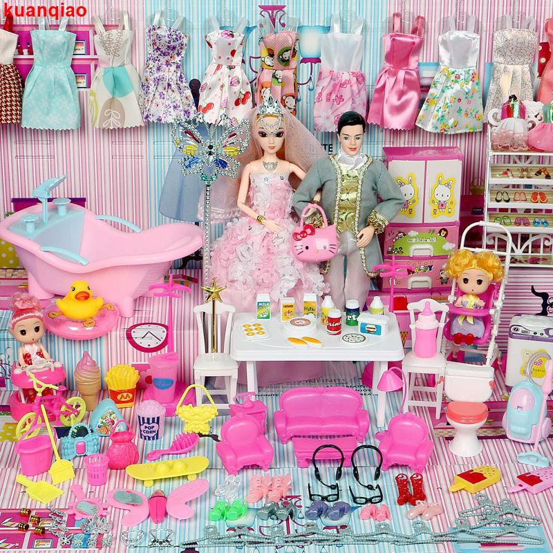 đồ chơi trẻ em Búp Bê Barbie Dễ Thương Cho Bé Gái