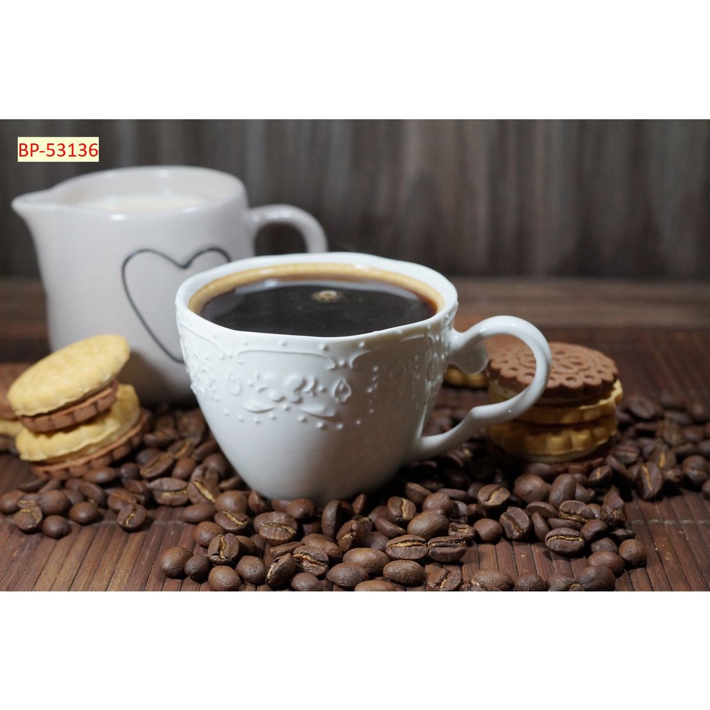 Tranh dán tường quán ăn Quán Cafe, Trà Sữa, Trang Trí Cửa Hàng