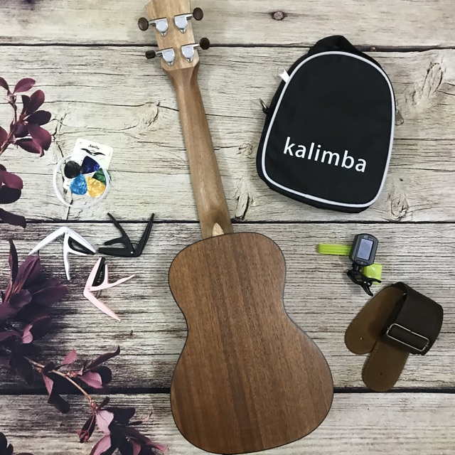 ĐÀN UKULELE TENOR MẶT GỖ VIỀN NGỌC