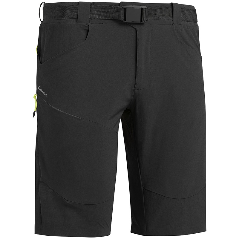 Quần short leo núi vùng cao Decathlon QUECHUA MH500 cho nam - Đen