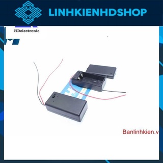 Hộp Đế Pin 9V Có Công Tắc zin