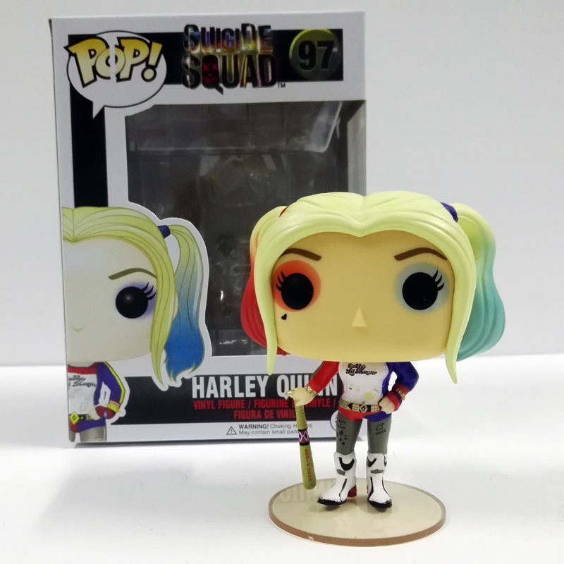 Funko Pop Mô Hình Nhân Vật Harley Quinn Joker Trong Phim Suicide Squad 96 / 97 / 106