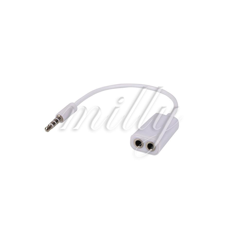Đầu chia 2 cổng âm thanh 3.5mm