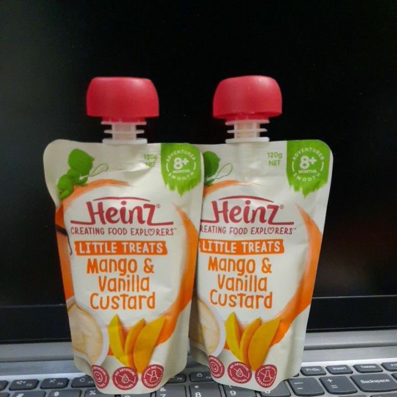 Váng sữa Heinz Custard của Úc gói 120g