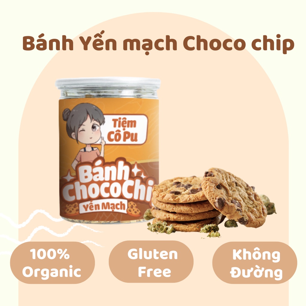 Bánh Yến Mạch Sô cô la Nguyên Cám TIEMCOPU
