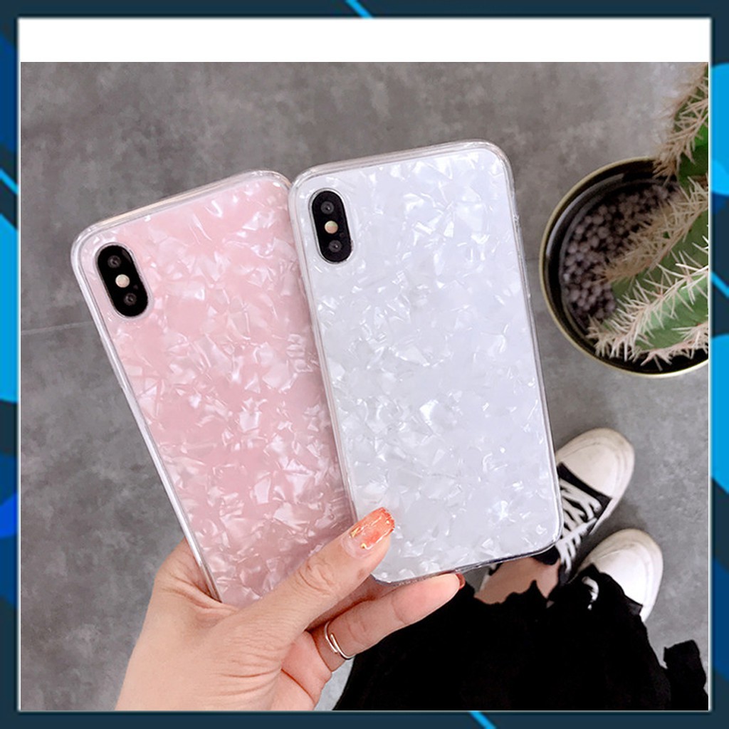 ỐP iPhone Silicon vân đá, giả đá 3D sang chảnh cho iPhone 6 6s 6plus 6s plus 7 7plus 8plus X xs n36