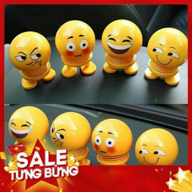 Thú nhún lò xo Emoji biểu tượng cảm xúc giao mẫu ngẫu nhiên | BigBuy360 - bigbuy360.vn