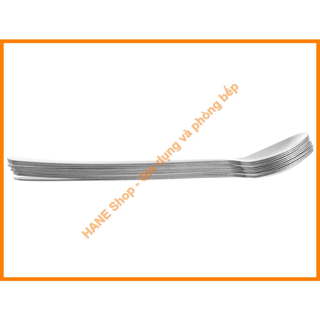 Combo 10 muỗng cafe chất liệu inox 201 dài 18cm